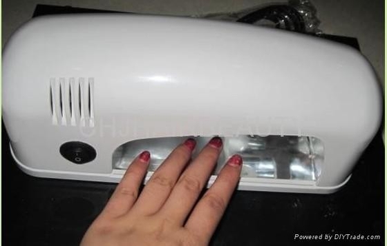 OEM/ODM nagelverzorging en beschermings110v-220v 9w ultraviolette lamp voor voor het uvspijker genezen