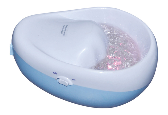 Mini Nail Bubble Spa Elektrische Manicurekom met 7 Kleuren LEIDENE 110V-250V