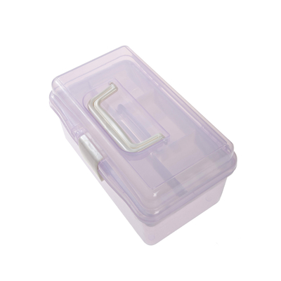 Plastic Navi-ABS van het het Hulpmiddelgeval van de Spijkerkunst van de de Opslagdoos de Organisatorcontainer