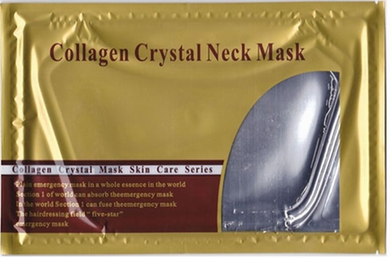 Groen het Collageen Gezichtsmasker van de Theevitamine c voor Vrouwen/Melkachtig Halsmasker sj-054