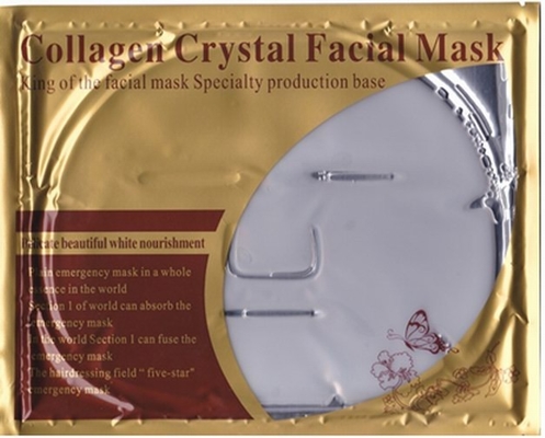 Transparant Bevochtigend Collageen Gezichtsmasker voor Droge Huidvitamine c sm-019