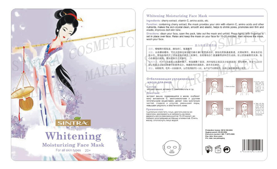 Het witten van het Hydrateren Gezichts van het de Moleculeswater van het Maskercollageen Glycerine rw-01