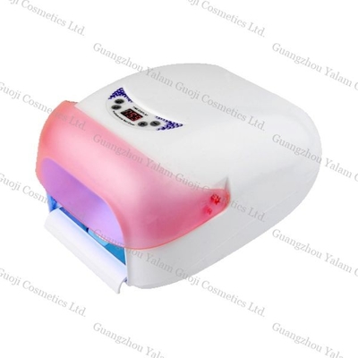 Elegante 120 Sec Timer 36W Gel UV Nail Lamp met 0-180s Timer Swiches onschadelijk voor ogen