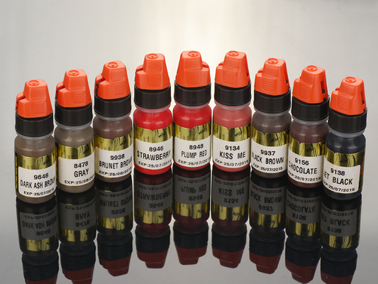 Gezondheids8ml Natuurlijk Kosmetisch Micro- Permanent Make-uppigment met 38 Kleuren