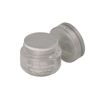 Van de de Spijkerkunst van de douane Volledige Kleur UV het Gelverf 15ML met Ronde Zilveren Fles 3 Kleuren