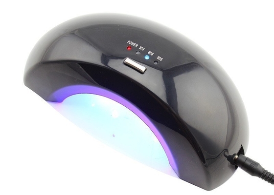 Zwarte UV LEIDENE Spijkerlamp met ABS Plastiek en de Raad van de Roestvrij staalbodem
