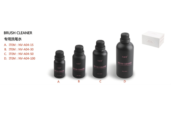 50ml de Borstelreinigingsmachine van de flessen verwijdert de Acrylspijker Acryl/gelatineert Residu