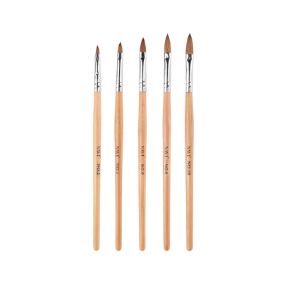 Het houten de Spijkerborstel van de handvatmanicure Duurzame Schilderen voor Acrylspijker