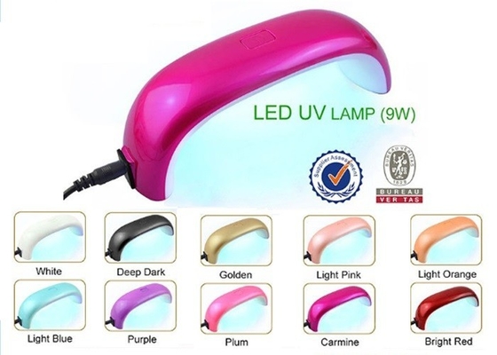 9W 110V regenboog van de LEIDENE het UV van de de Teenspijker Gellamp Lichte het Nagellakventilator Drogere Genezen
