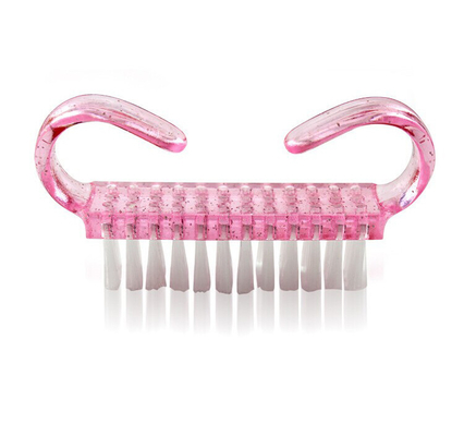 mooie roze de Kunstborstels van de manicurespijker met Handig Plastic Handvat