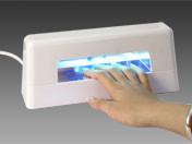0.8kg nagellak, reeks nagelverzorging en beschermings kiemdodende 9w uvlamp 110v - 220v