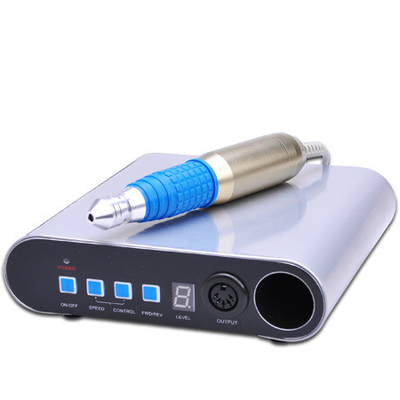 ompact en machine van de de Spijkerboor van het roestvrij staal handpiece Draaislot handpiece de Elektrische met het systeem van de Voetschakelaar