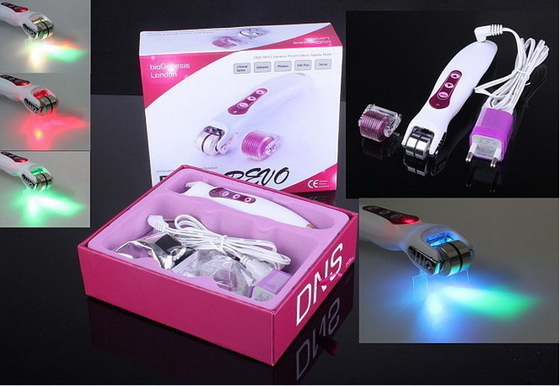 LEIDEN Foton/micro-Huidige Galvanische/Trillende DNS Microneedle Rol 4 in 1