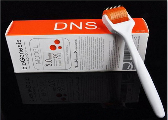 DNS van de de Rol skinn Therapie van biogenesisderma Micro- van het het Gezichtslichaam DNS Derma Rol 200 titaniumnaalden ziet de rol van het huidlichaam onder ogen