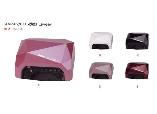 De krachtige 36 Watts LEIDENE UVlamp Professionele Spijker van CCFL Drogere 110V - 220V