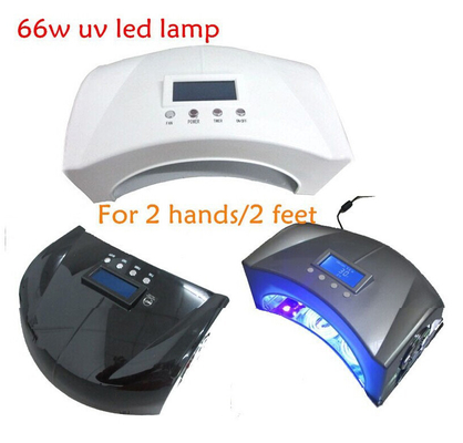 66W hoge Machtsccfl LEIDENE Spijker UVlamp, 2 Handen LEIDENE Spijker die Lamp geneest