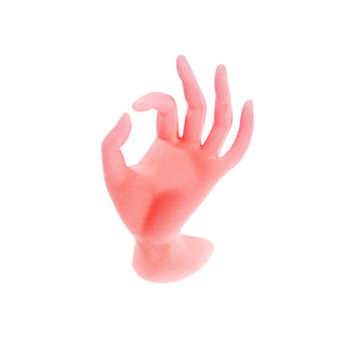Ontruim/de Roze/Zwarte van de de Hulpmiddelenhand van de Spijkerkunst van de de Vormarmband van de de Ringsvertoning van de de Tribunehouder O.K. Hand
