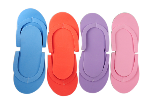 de blauwe/gele/rode van de de Hulpmiddelen Beschikbare Pedicure van de Spijkerkunst reeks van de het Schuimpantoffel