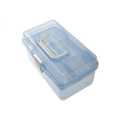 Plastic Navi-ABS van het het Hulpmiddelgeval van de Spijkerkunst van de de Opslagdoos de Organisatorcontainer