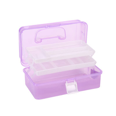 Plastic Navi-ABS van het het Hulpmiddelgeval van de Spijkerkunst van de de Opslagdoos de Organisatorcontainer