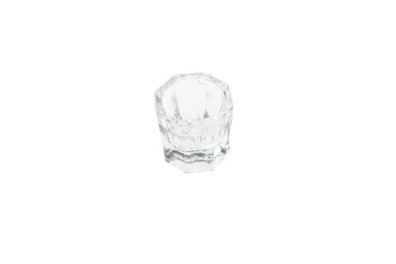 Van het de Kunstkristal van de schoonheidsspijker de Kop Acryl Vloeibare Container, de Kop van het Spijkerglas