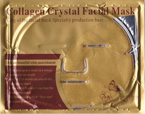 Nano Glycerine en Hyaluronic Zuur sm-018 van het Collageen24k Gouden Gezichtsmasker