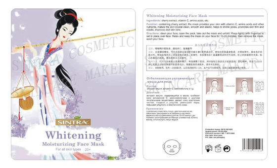 Het witten van het Hydrateren Gezichts van het de Moleculeswater van het Maskercollageen Glycerine rw-01