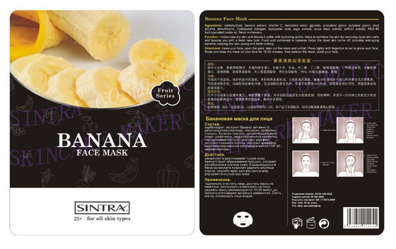 Banaan Exfoliating die Gezichtsmasker bevochtigen die Dode Huidcellen SG-01 verwijderen