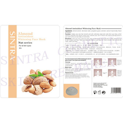 Hyaluronic Zuur die Gezichtsmasker hydrateren die, Masker van het Amandelgezicht jg-03 witten