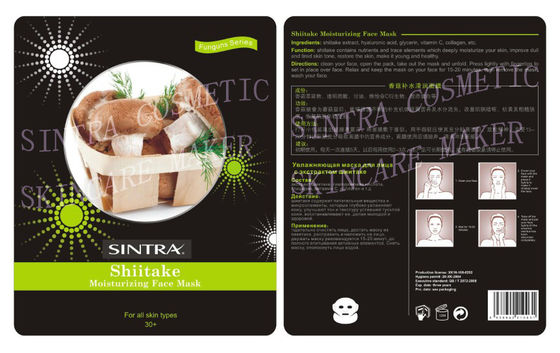 Vlotte Shiitake die Gezichtsmaskeraard met Collageen jl-01 bevochtigen