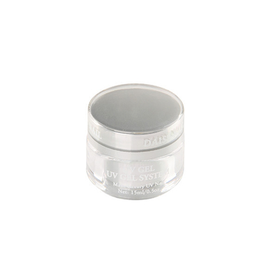 Van de de Spijkerkunst van de douane Volledige Kleur UV het Gelverf 15ML met Ronde Zilveren Fles 3 Kleuren