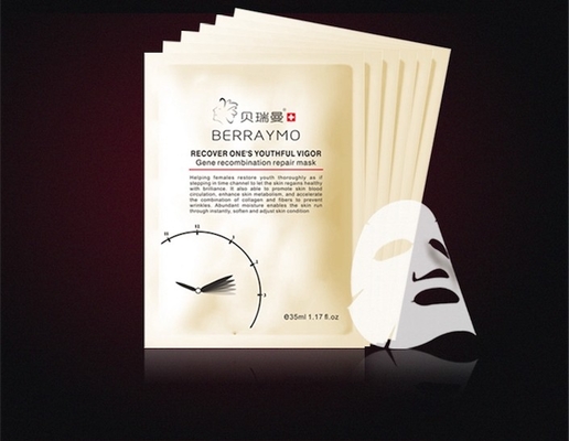 Berraymo-24k de zorg die van het huidgezicht gezichts van het het collageen gezichtsmasker van de maskervochtinbrengende crème de antirimpel zuur hyaluronic masker witten