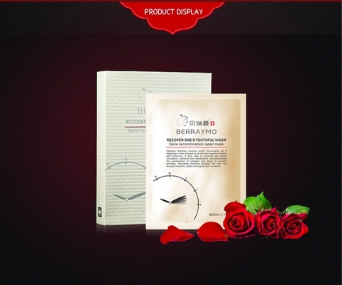 Berraymo-24k de zorg die van het huidgezicht gezichts van het het collageen gezichtsmasker van de maskervochtinbrengende crème de antirimpel zuur hyaluronic masker witten