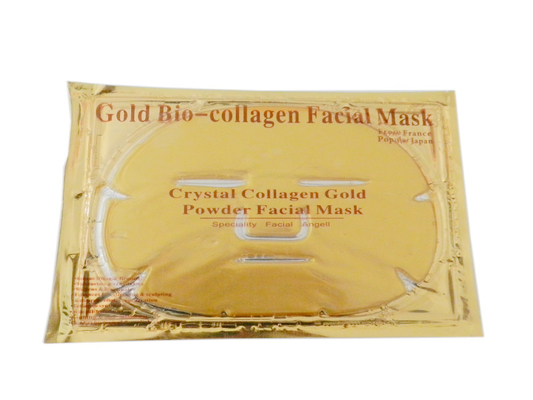 gezichtsmasker met goud Bio-collageen wordt geformuleerd met puur goud, natuurlijke bio-ingrediënten, hydraterende samengestelde