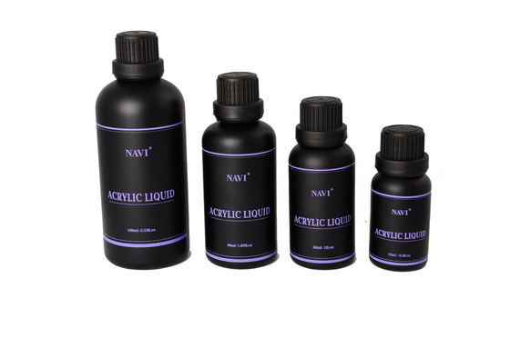 Vloeistof van de Navi15ml 30ml 50ml 100ml de Lichtpaarse Acrylspijker voor Spijkeropslag