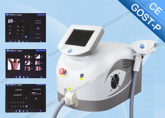 De draagbare machines van de het haarverwijdering van de pijn vrije laser voor de salon van de huisschoonheid