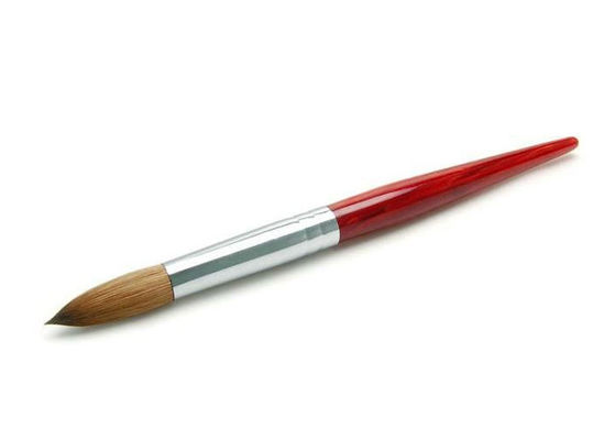 Van de het Gelspijker van de Kolinskysabelmarter de Laarzen van de Kunstborstels met Kleurrijk Metaalhandvat,
